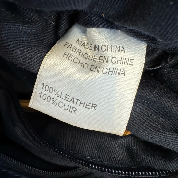 Schuler and Sons Leather Chain Strap Crossbody Bag - Picture 9 of 10